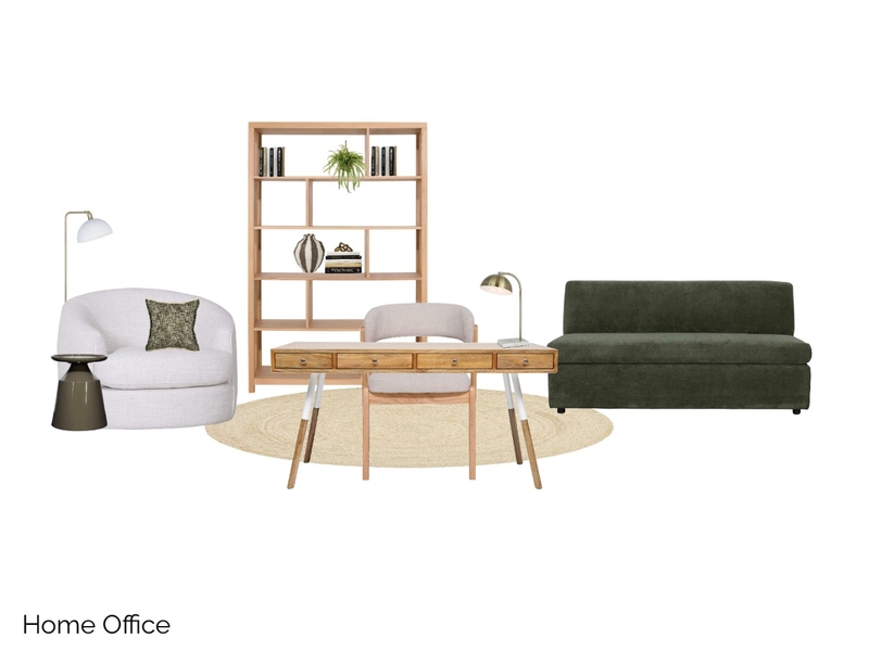 HOME OFFICE Interior Design Mood Board by lauren-b