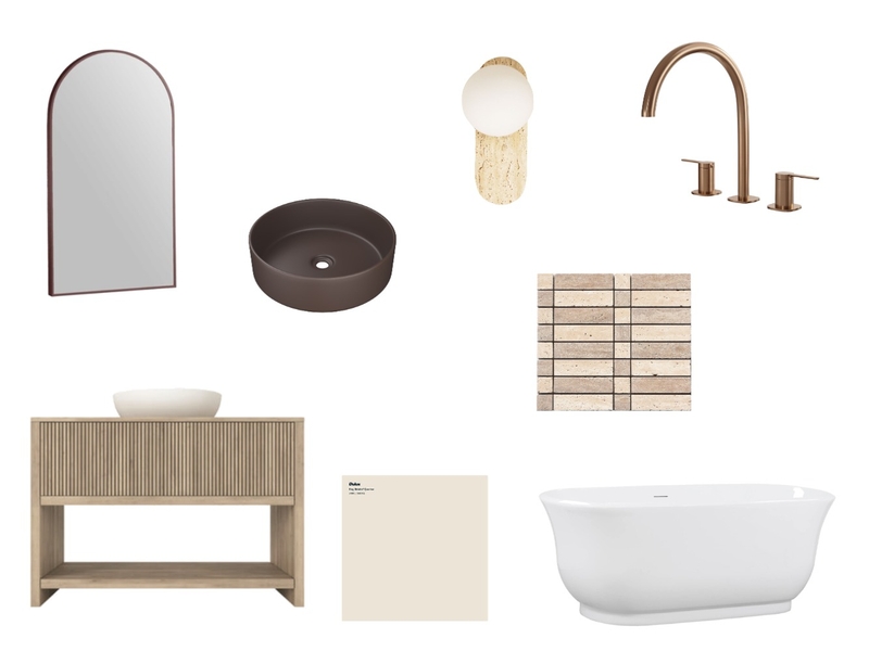 Bathroom Tonal Interior Design Mood Board by Style Sourcebook Bathroom Tonal Interior Design Mood Board by Style Sourcebook
