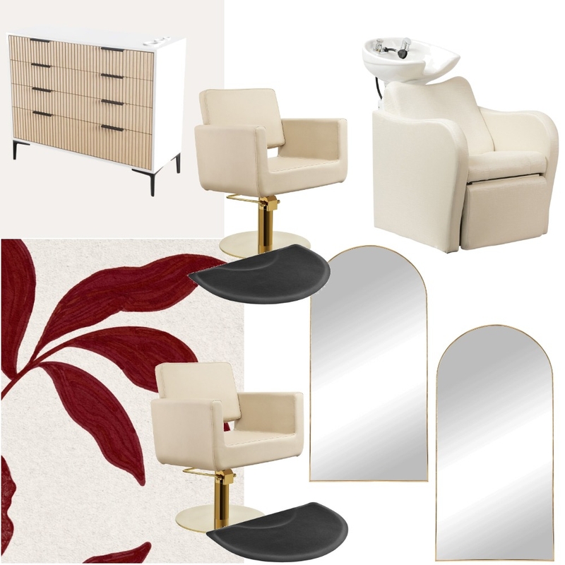 Selise Ramdass Hair Stations Interior Design Mood Board by jdarinteriors