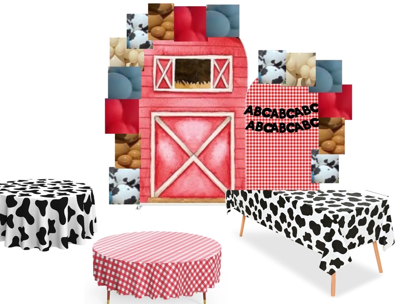 Knox bday setup Interior Design Mood Board by AlexaWhitehurst
