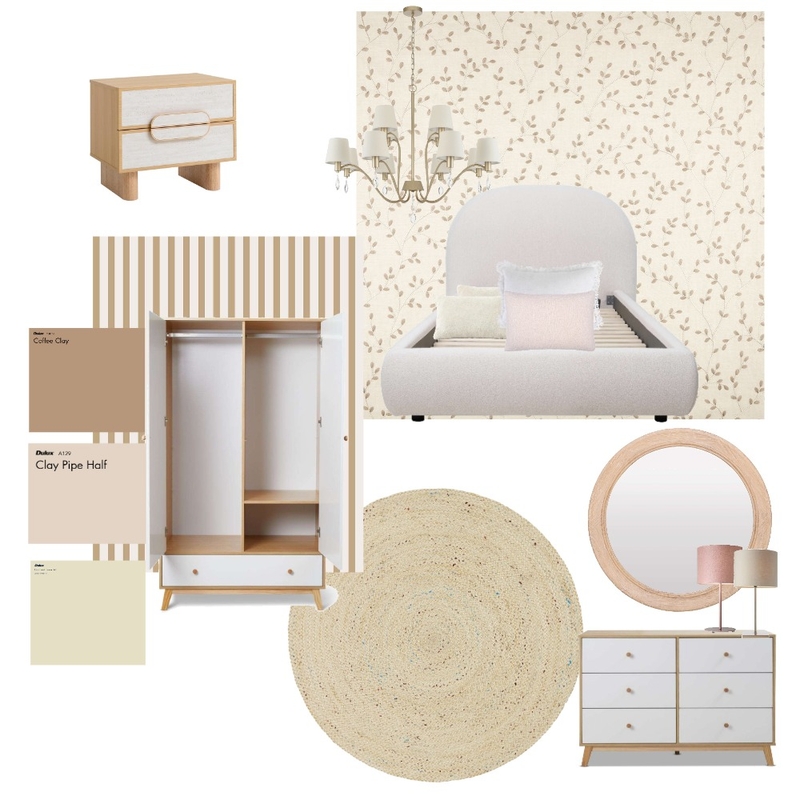 Habitacion 10 años Interior Design Mood Board by valle Habitacion 10 años Interior Design Mood Board by valle