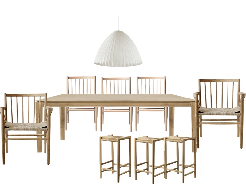 dining austin st Interior Design Mood Board by mel wilson interiors