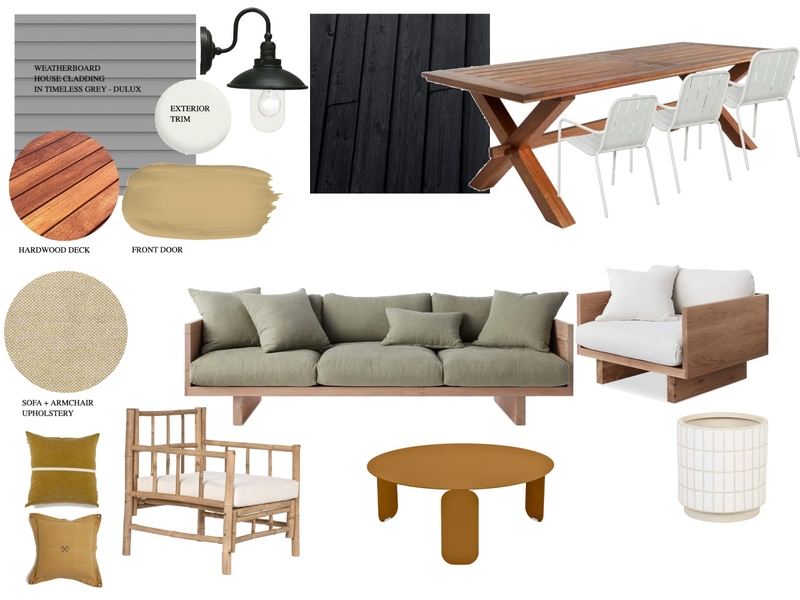 Deck Interior Design Mood Board by TheDesignory