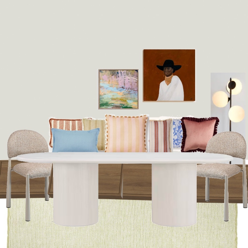 Dining Room Interior Design Mood Board by Marn + Lachie