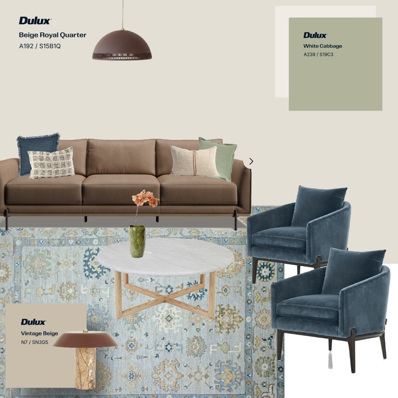 Sale Street - Lounge Interior Design Mood Board by Holm & Wood.