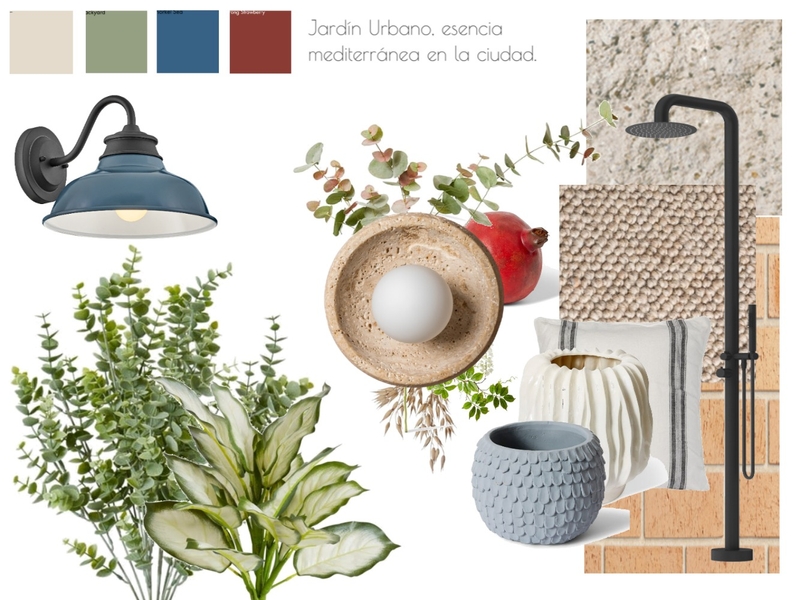 Paisajismo Interior Design Mood Board by Rocio Sanchez Turner