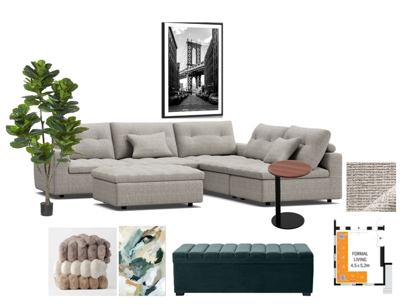 Oxford Falls Project Interior Design Mood Board by Daley Cook Designs
