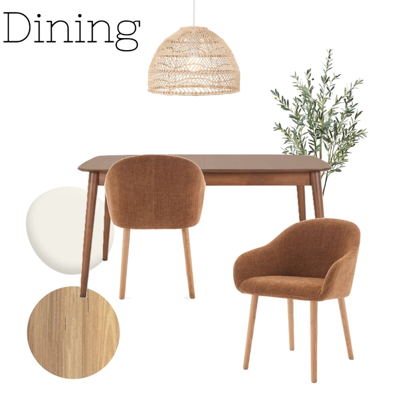 Collins Creek - Dining 3 Interior Design Mood Board by alice@nichedesign.com.au
