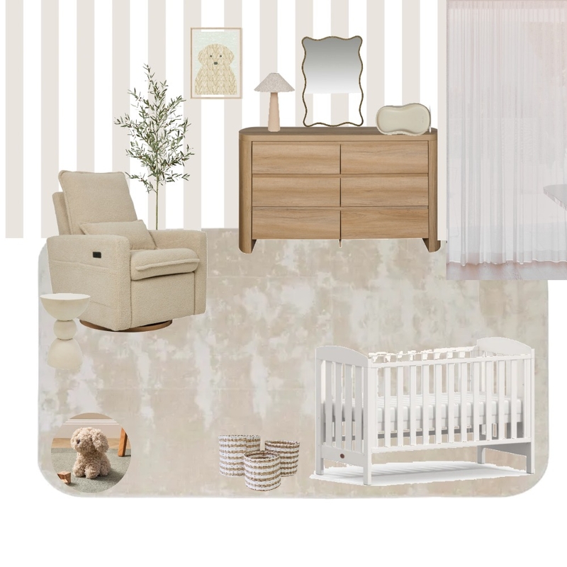 Nursery Interior Design Mood Board by AHProjects Nursery Interior Design Mood Board by AHProjects