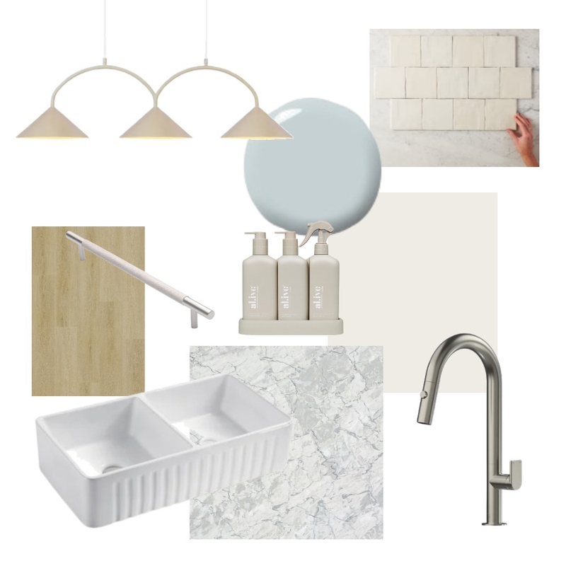 Modern luxe Kitchen Interior Design Mood Board by ZURE