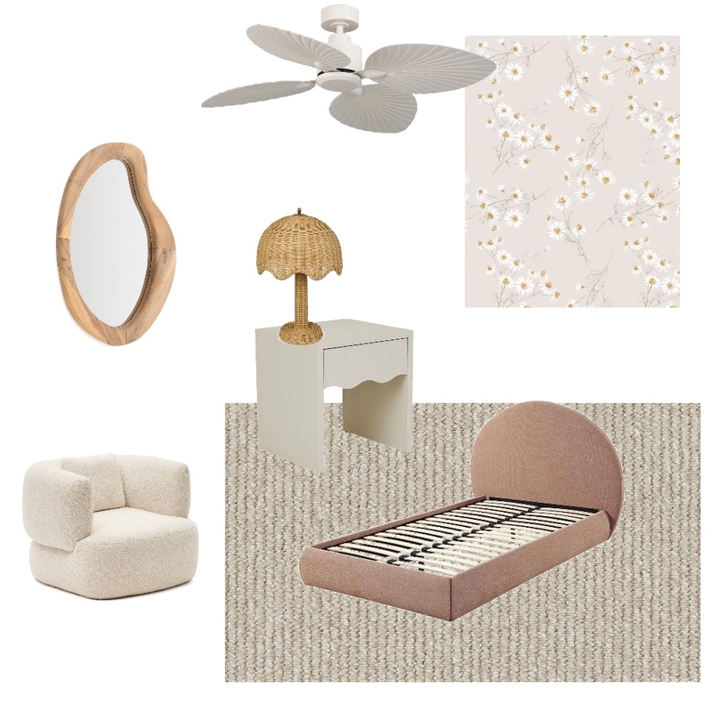 Lottie’s bedroom Interior Design Mood Board by ChloeO