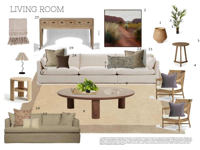 Living Room Tetragona Way IDI Module 10 Interior Design Mood Board by Your Design Companion