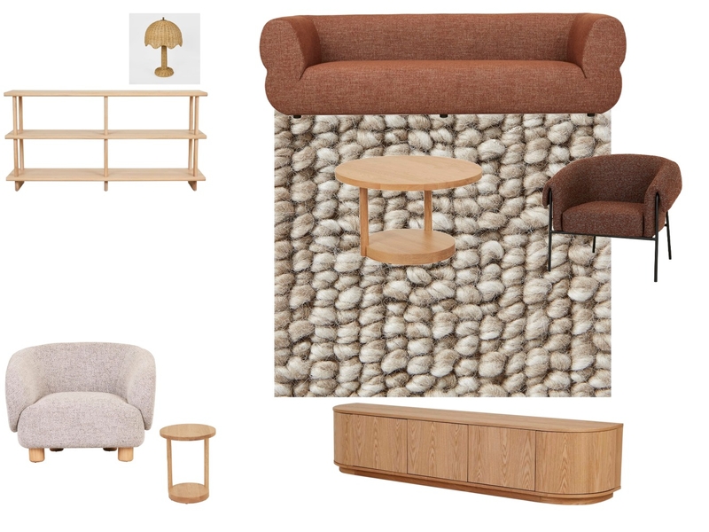 Living Room Interior Design Mood Board by Emma Honan