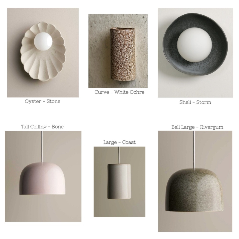 Robert Gordon Display Suggestion - Charlee Interior Design Mood Board by Lighting Illusions - Fortitude Valley