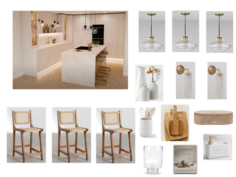 cocina chloe cliente nuevo Interior Design Mood Board by Studiohomeluxury