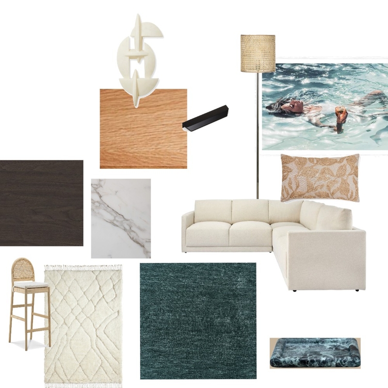 Kids Lounge Interior Design Mood Board by WabiSabi Co.