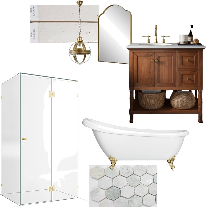 Candles Cottage Bathroom Interior Design Mood Board by Danielliott@live.com.au
