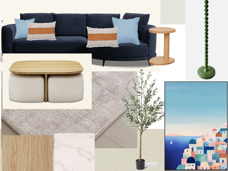Living Room Interior Design Mood Board by alexanasson