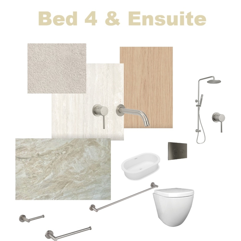 BED AND ENSUITE 4 Interior Design Mood Board by FMA INTERIORS