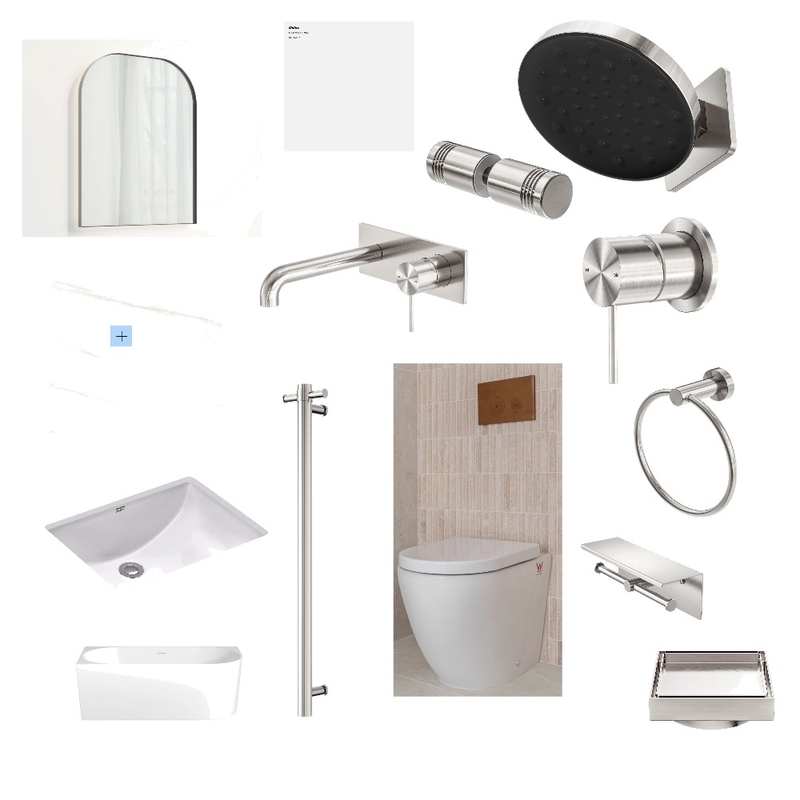 Zullo Ground Floor Ensuites Interior Design Mood Board by OuterSpace Living