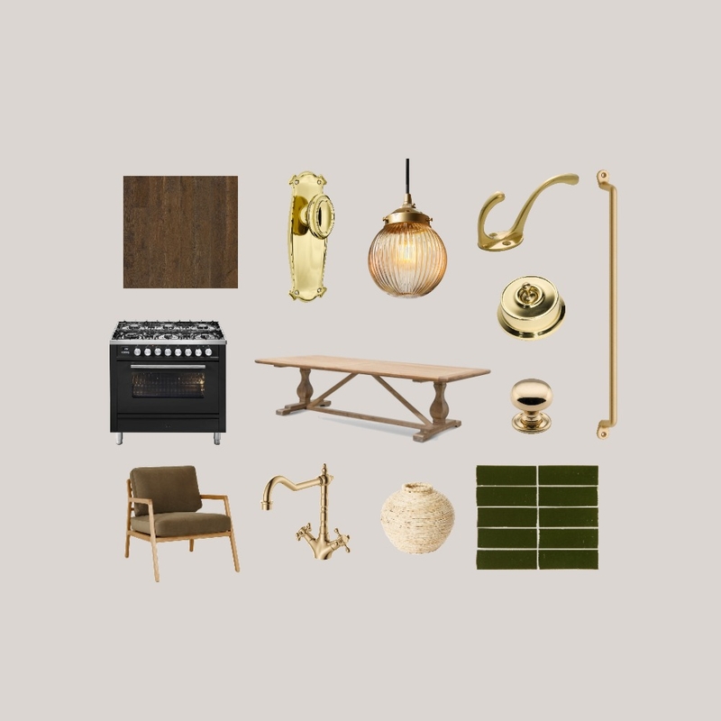 Traditional Cottage Interior Design Mood Board by TradCo Traditional Cottage Interior Design Mood Board by TradCo