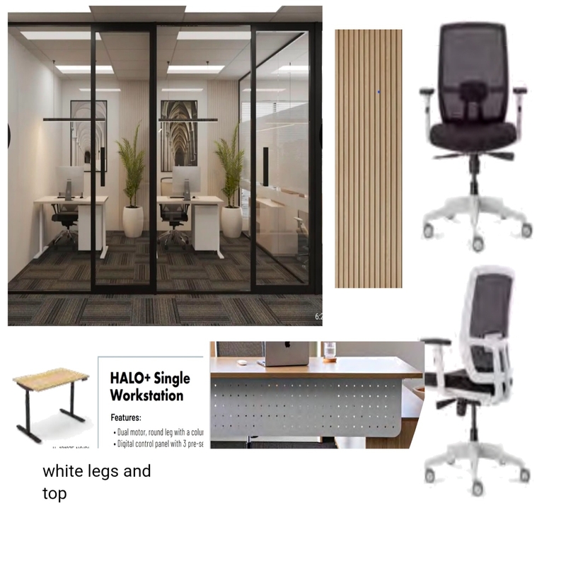 Offices Interior Design Mood Board by MiraDesigns