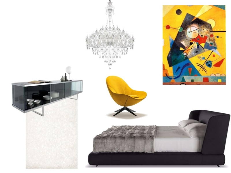 spavaca soba Interior Design Mood Board by marijakkg
