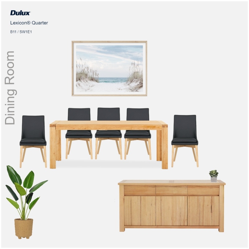 Dining Room Interior Design Mood Board by JenniferMichelle