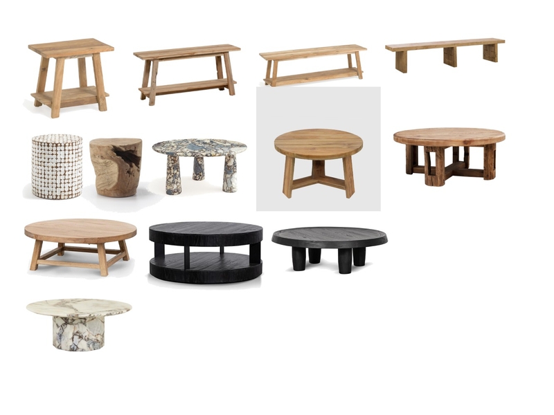 Coffee tables & bench seats Interior Design Mood Board by Design Release Coffee tables & bench seats Interior Design Mood Board by Design Release