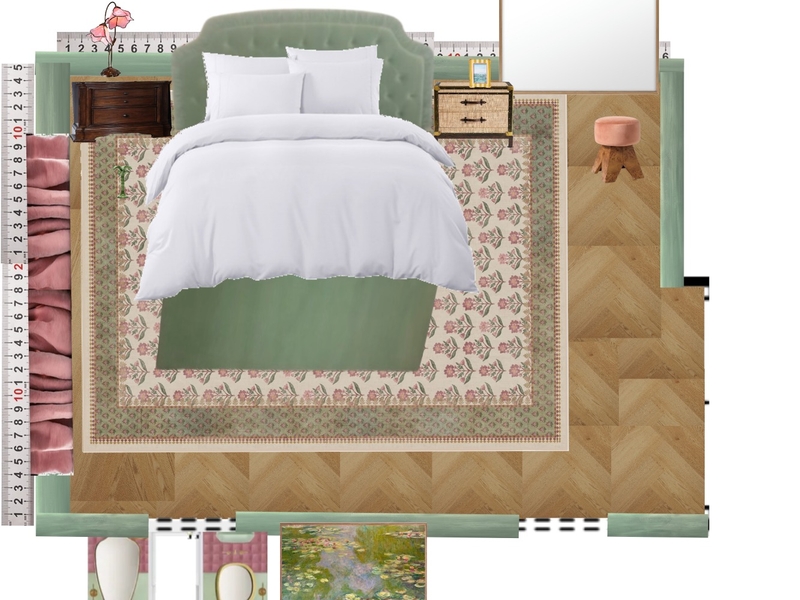 Bedroom Suite Mint Interior Design Mood Board by dl2407
