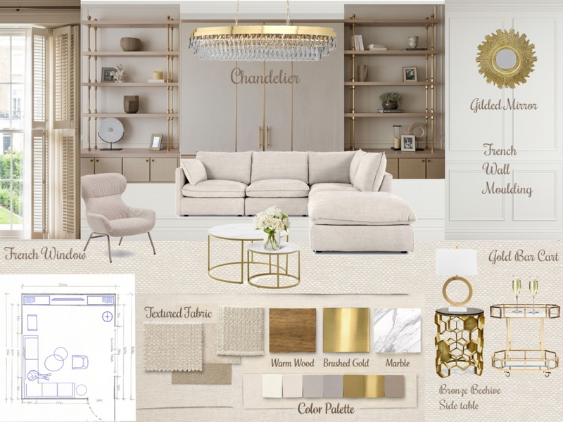 Client A Living Room_Collage Interior Design Mood Board by Bonnieho Client A Living Room_Collage Interior Design Mood Board by Bonnieho