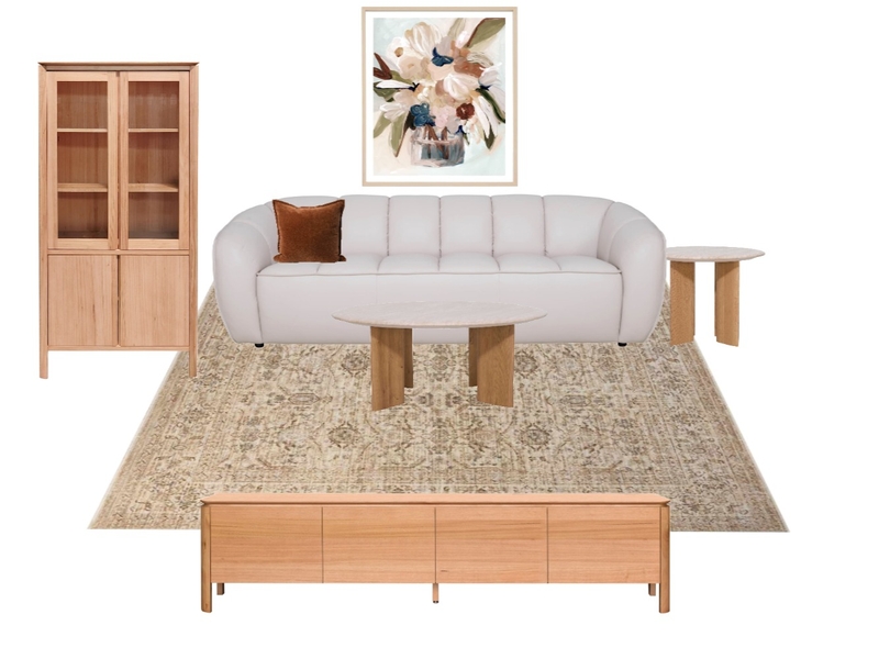 Timeless Living Interior Design Mood Board by OZ Design
