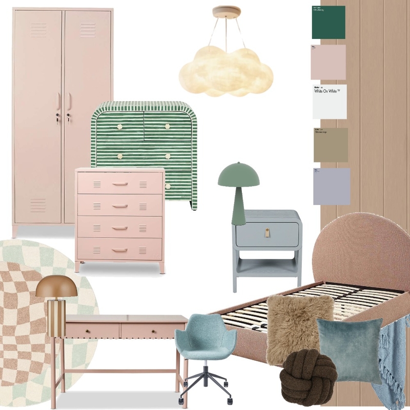Habitacion Preadolescente Interior Design Mood Board by Miel Habitacion Preadolescente Interior Design Mood Board by Miel