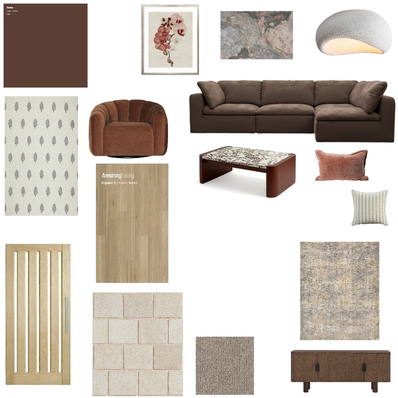 LIVING ROOM Interior Design Mood Board by jenniferD