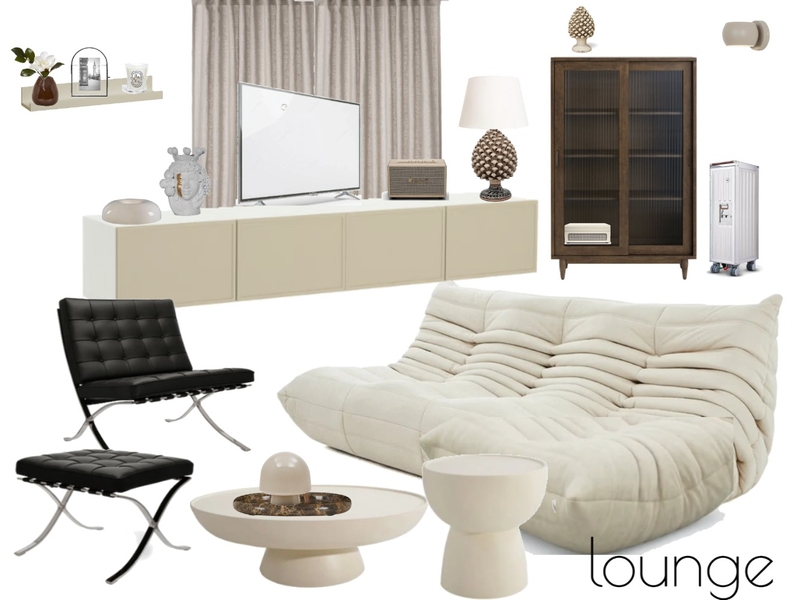 leanyer reno no demo living lounge Interior Design Mood Board by Sonya Ditto