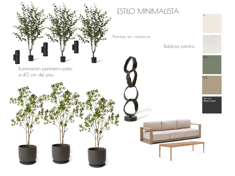 Paisaje minimalista Interior Design Mood Board by agostina