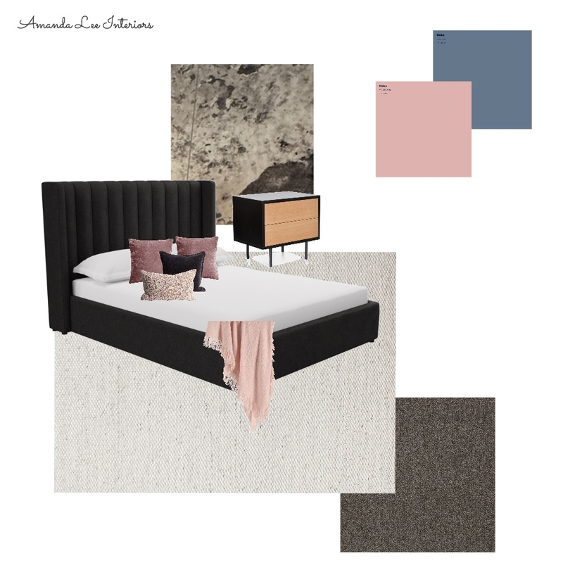 Alison Masterbedroom Interior Design Mood Board by Amanda Lee Interiors