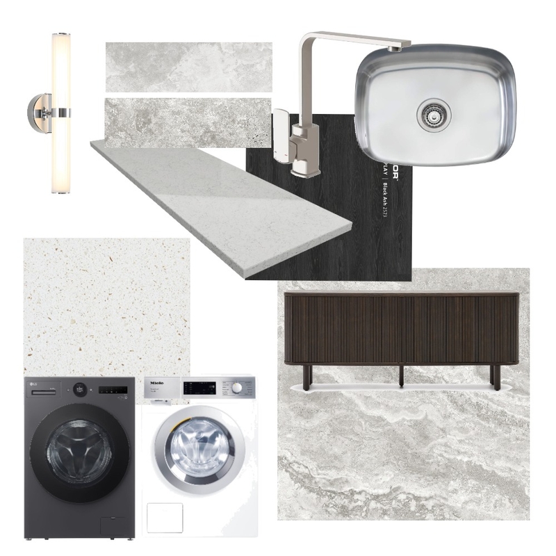 Laundry Interior Design Mood Board by qiqihomes