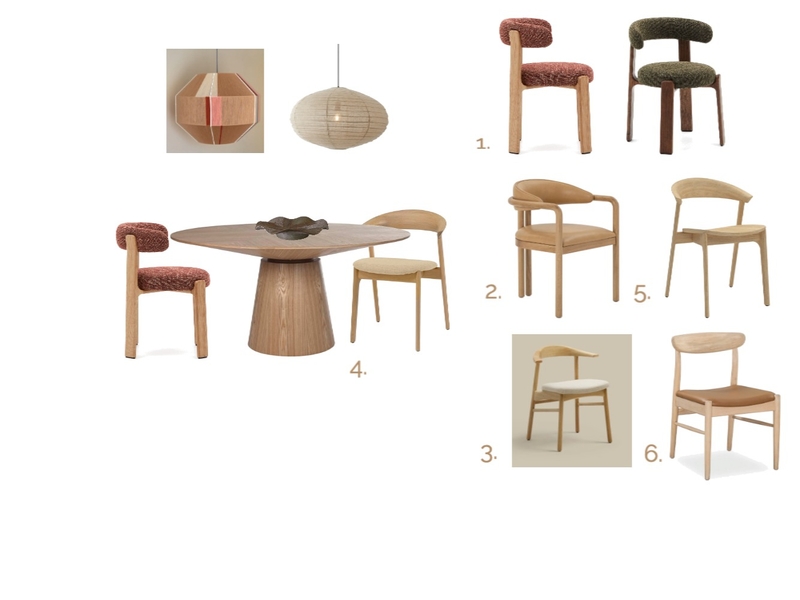 Pt Leo dining room Interior Design Mood Board by Jeni@loreco.com.au