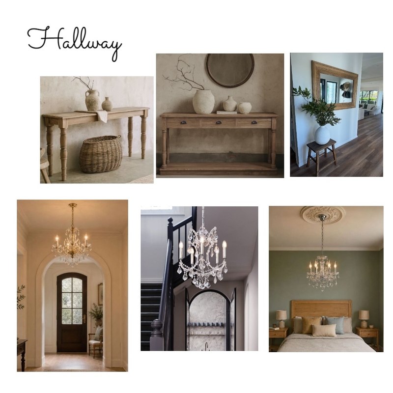 Eureka Hallway Interior Design Mood Board by Jendar Interior Design
