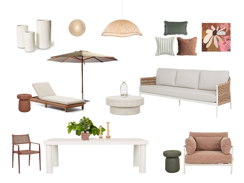 Outdoors Interior Design Mood Board by Linlin Interiors