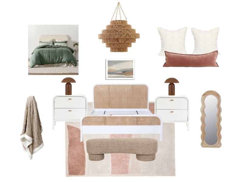 Master Bedroom Interior Design Mood Board by Linlin Interiors