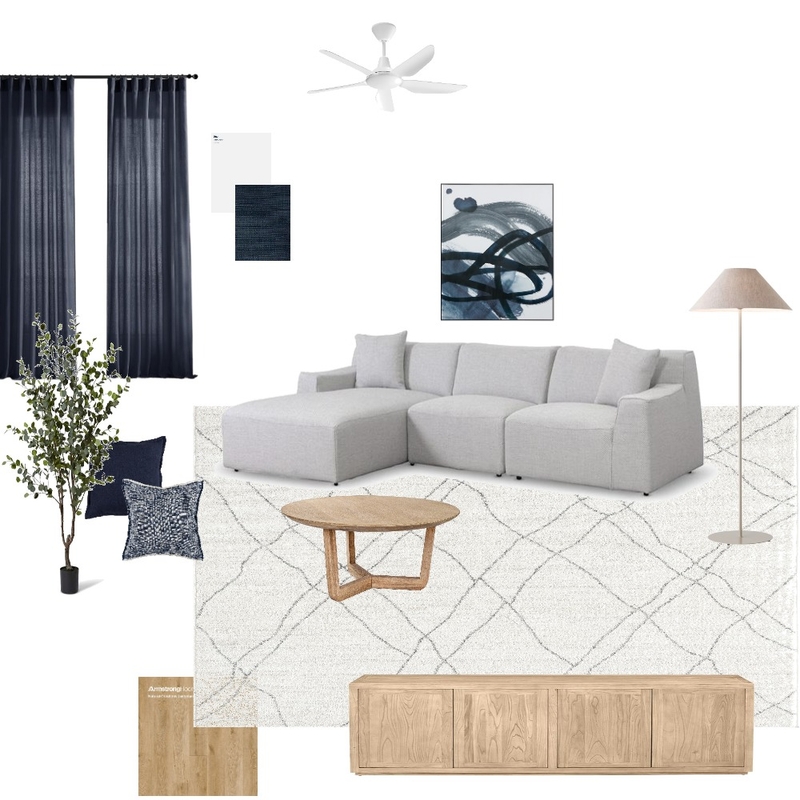living room 2 Interior Design Mood Board by smaiato