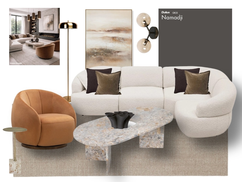 Artrium Theatre Room Interior Design Mood Board by Tasonyi & Co