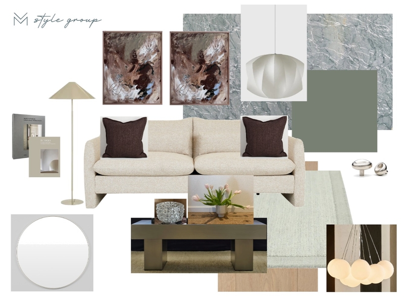 REVISED Interior Design Mood Board by The VM Style Group