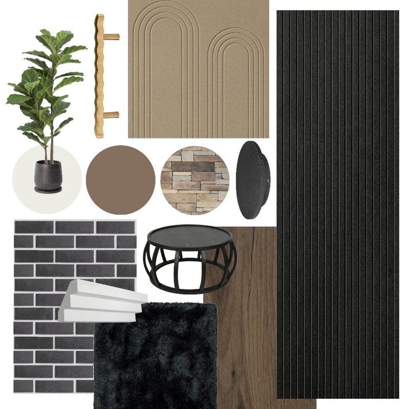 Confident Blacks Interior Collection Interior Design Mood Board by CSR Limited