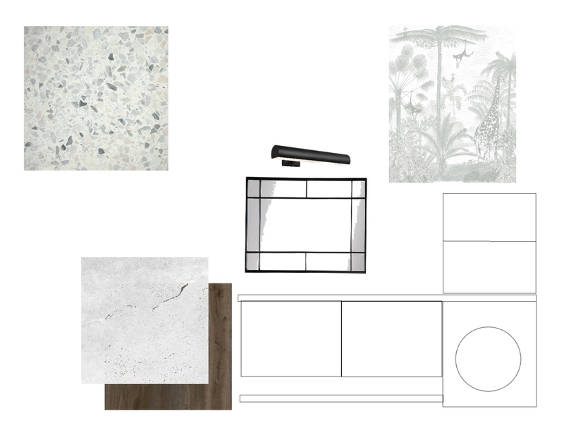 1kupatilo Interior Design Mood Board by ninat19