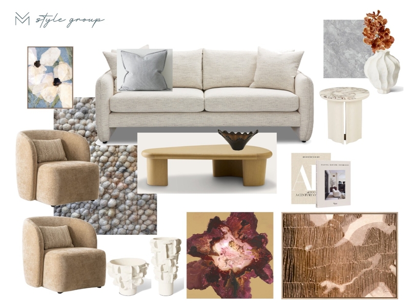 REVISED Interior Design Mood Board by The VM Style Group