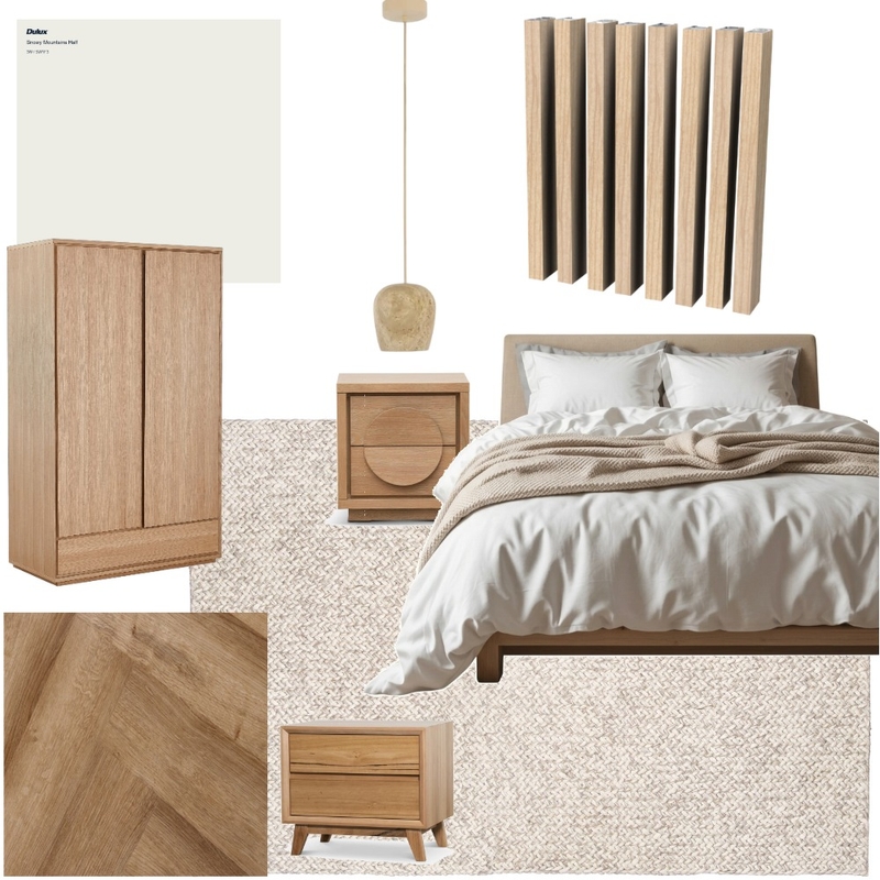 Master Bedroom Interior Design Mood Board by Drew Rankin