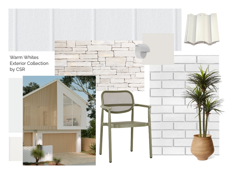 Warm Whites Exterior Collection Interior Design Mood Board by CSR Limited Warm Whites Exterior Collection Interior Design Mood Board by CSR Limited